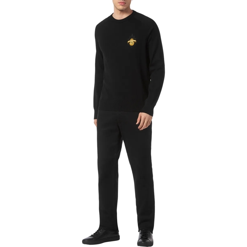 BILLIONAIRE  Rundhalspullover schwarz(Image 3)