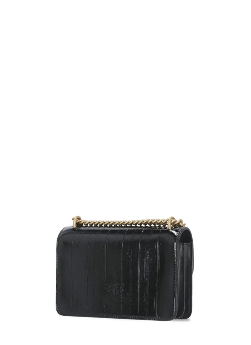 pinko Hobo bags Love One Mini Bag in zwart