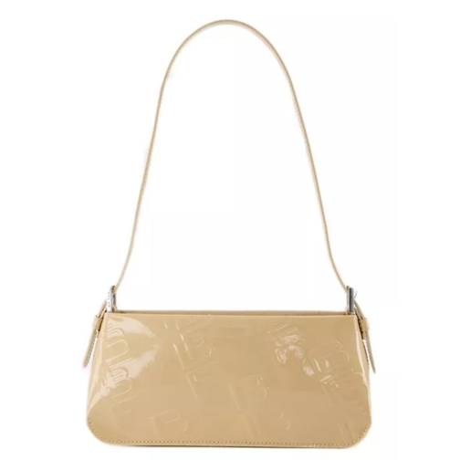 By Far Dulce Hobo Bag  - Kraft - Patent Leather Neutrals Sac à bandoulière