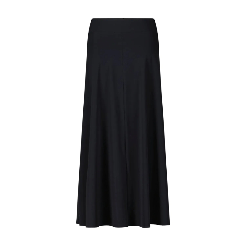 Sassenbach Maxirok Elastischer Midirock Tabea schwarz