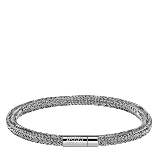 Boss Rope Bracelet Silver Armband
