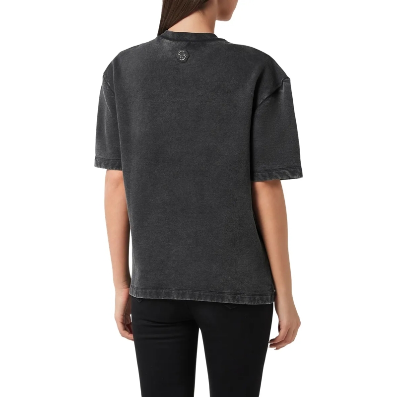 Philipp Plein T-Shirt T-Shirt Man Fit Skull Verziert schwarz(Image 2)