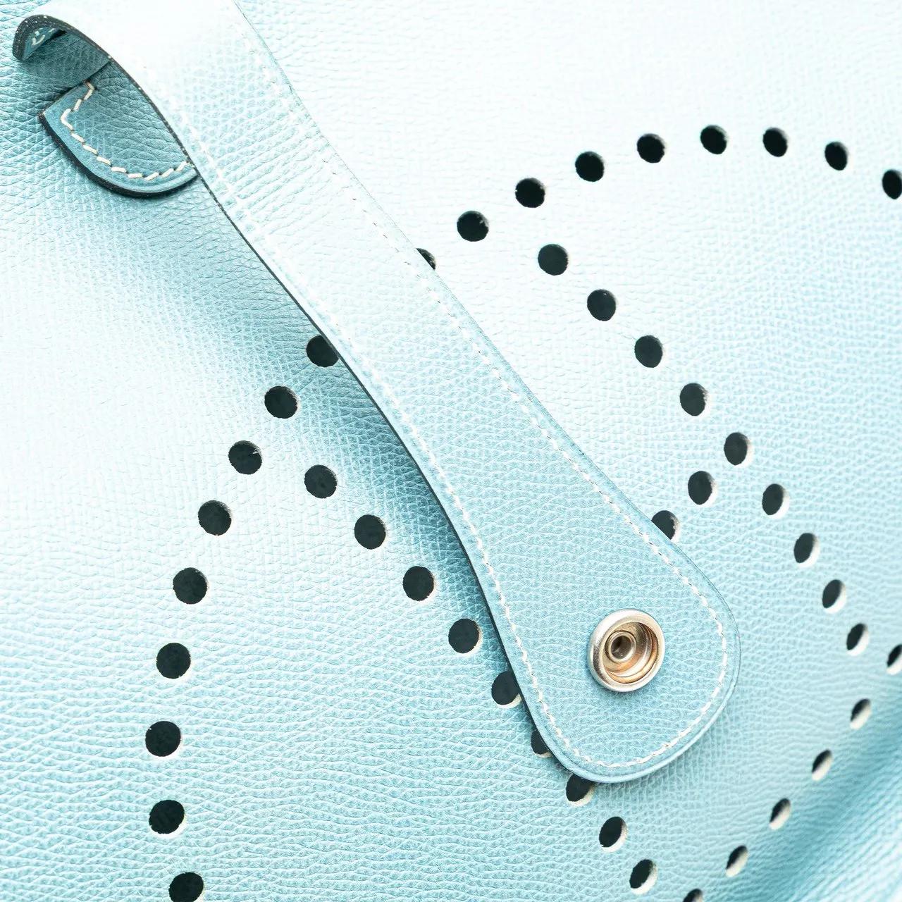 Thumbnail - Hermès Hobo Bags - Clemence Evelyne II PM - Gr. unisize - in Blau - für Damen