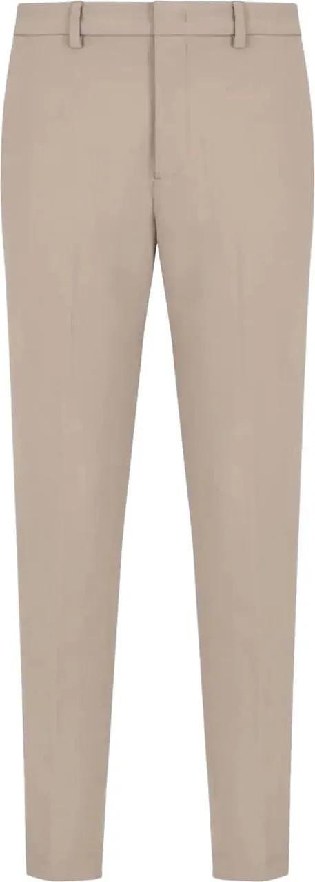 Thumbnail - Emporio Armani - Tailored Men's Trousers With Subtle Pleats - Größe 50 - bunt