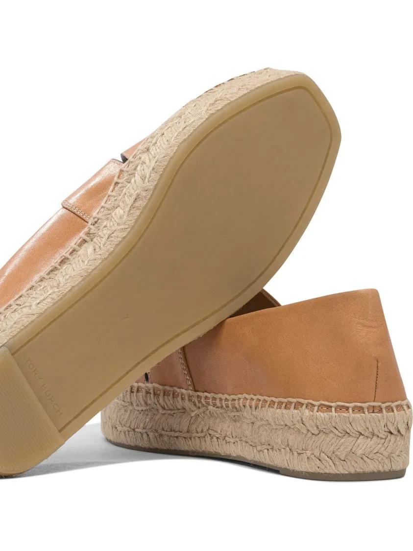 Thumbnail - Beige Espadrilles With Woven Jute Sole - Gr. 10 - in Braun