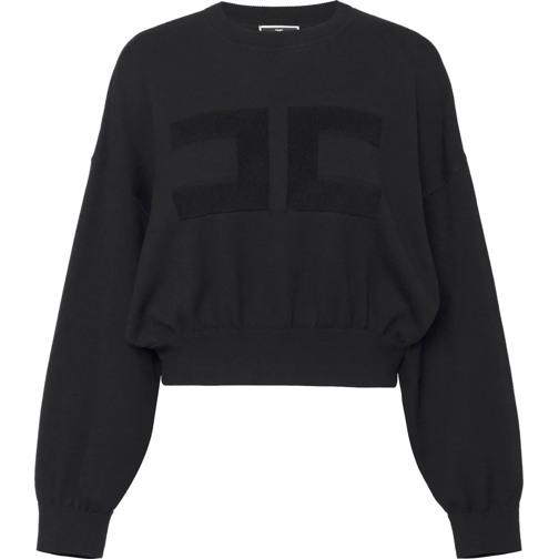 Elisabetta Franchi Sweatshirts Sweaters Black schwarz