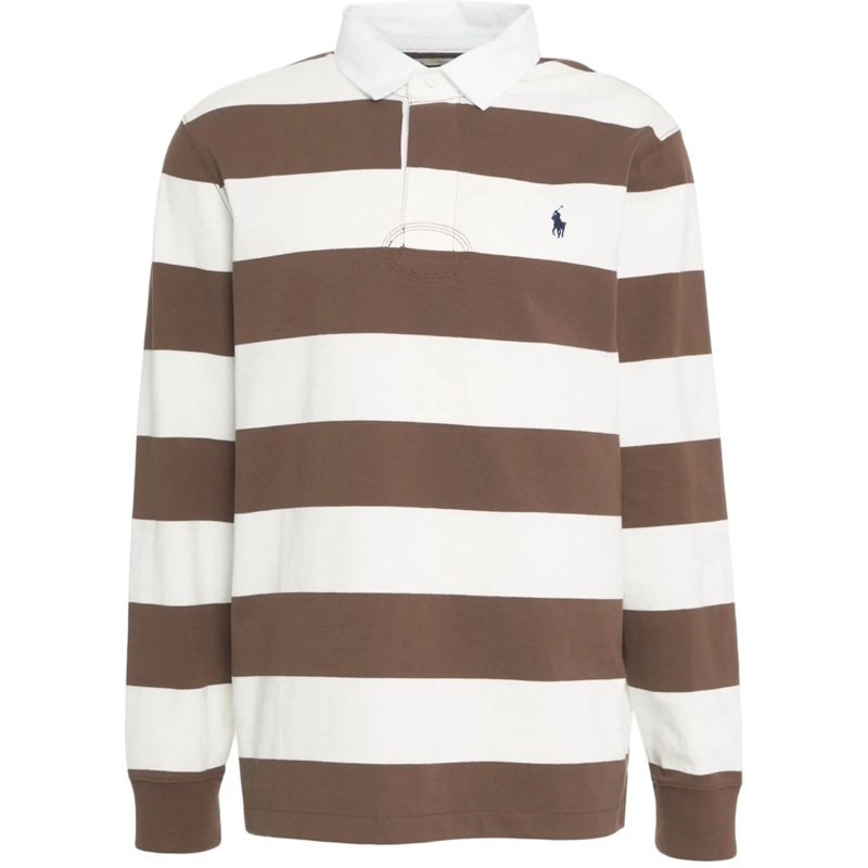 Ralph Lauren T-shirt Striped polo shirt braun