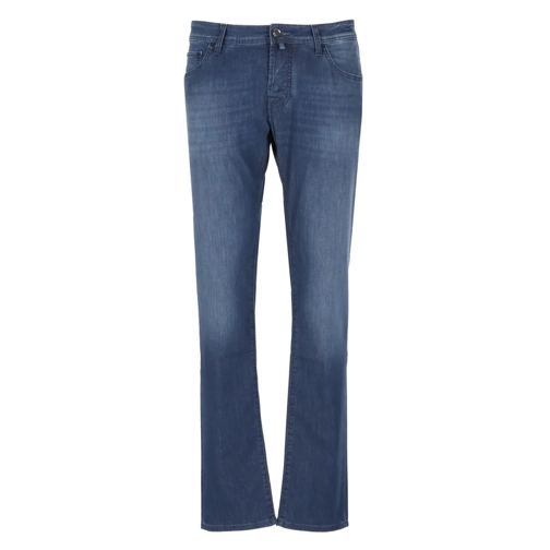 Jacob Cohen Jeans Blue Cotton Nick Jeans Blue