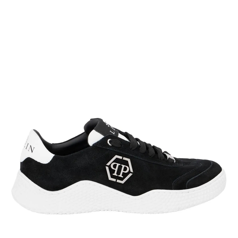 Philipp Plein Low-Top-Sneaker Läufer Hexagon schwarz