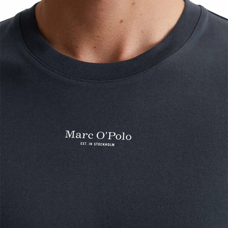 Marc O´Polo Hemd Medium-Logo 1er Pack blau(Image 5)