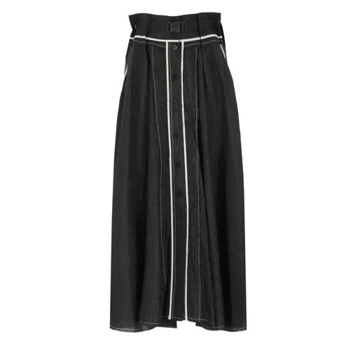 Nu Mini-Röcke Crepe Skirt Black