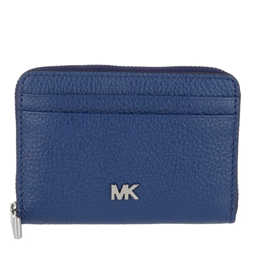 MICHAEL Michael Kors Ziparound Coin Card Case Wallet Sapphire Portemonnaie mit Zip-Around-Reißverschluss
