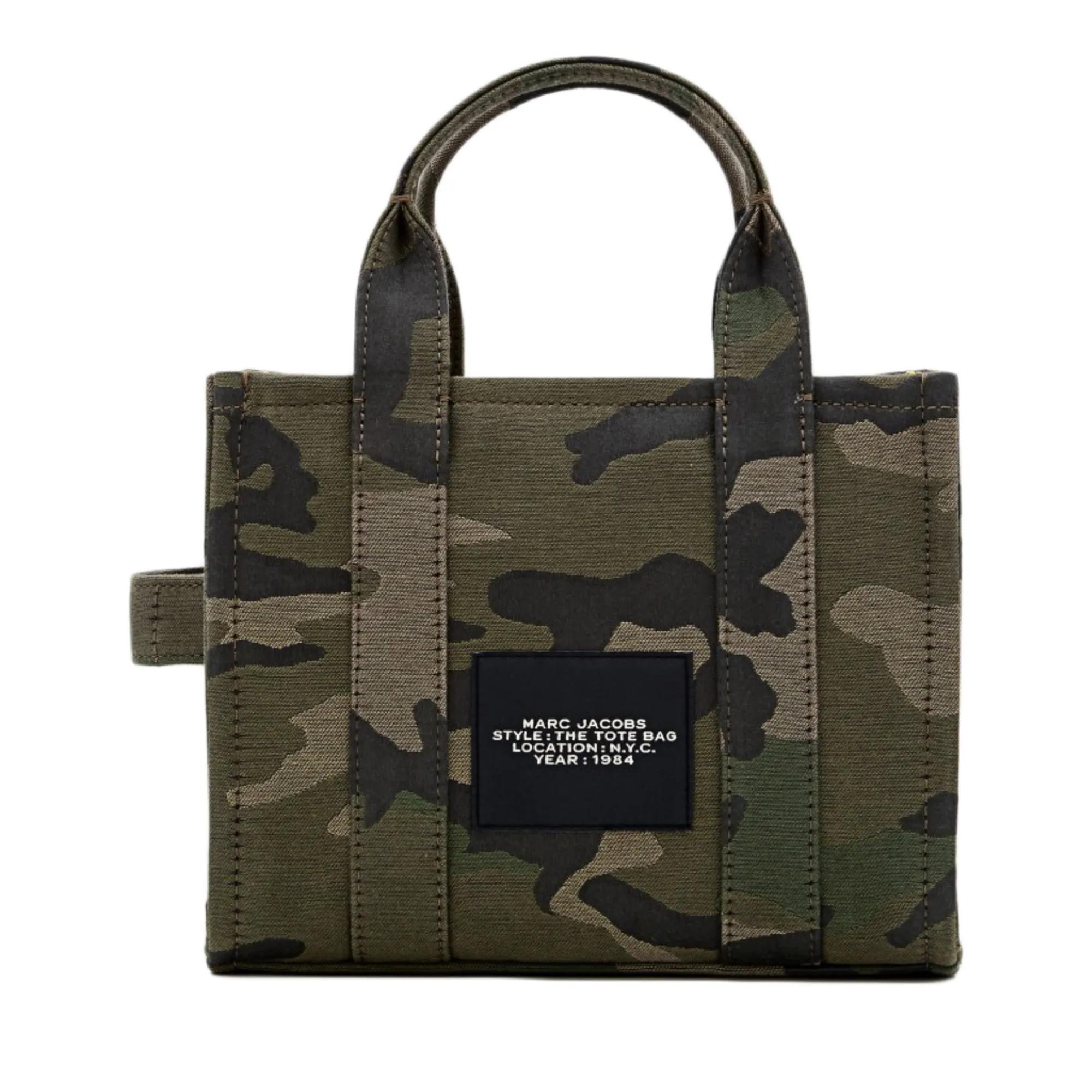 Marc Jacobs Shoppers & Totes The Small Canvas Tote Bag in groen