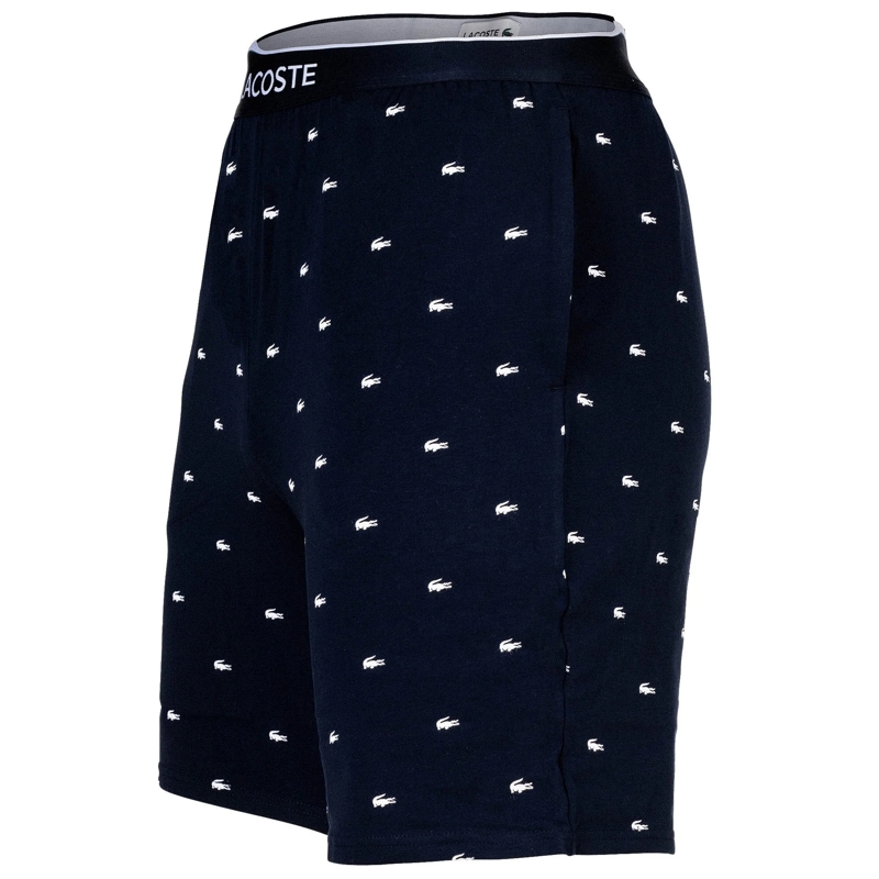 Lacoste Shorts Lacoste LACOSTE Herren Sweatshorts - Allover Print blau(Image 2)