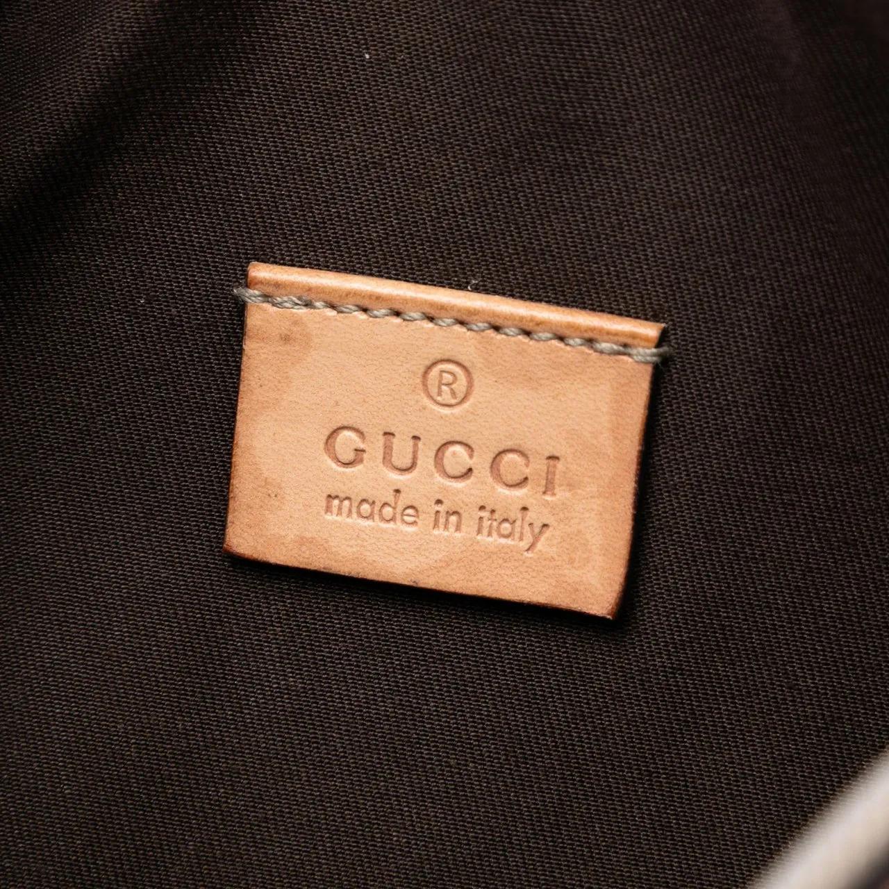 Thumbnail - Gucci Crossbody Bags - GG Canvas Abbey D Ring Pochette - Gr. unisize - in Braun - für Damen