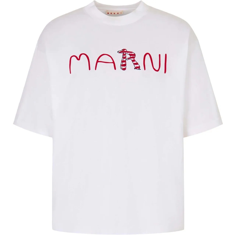 Marni T-shirt T-Shirts And Polos Lily White weiß