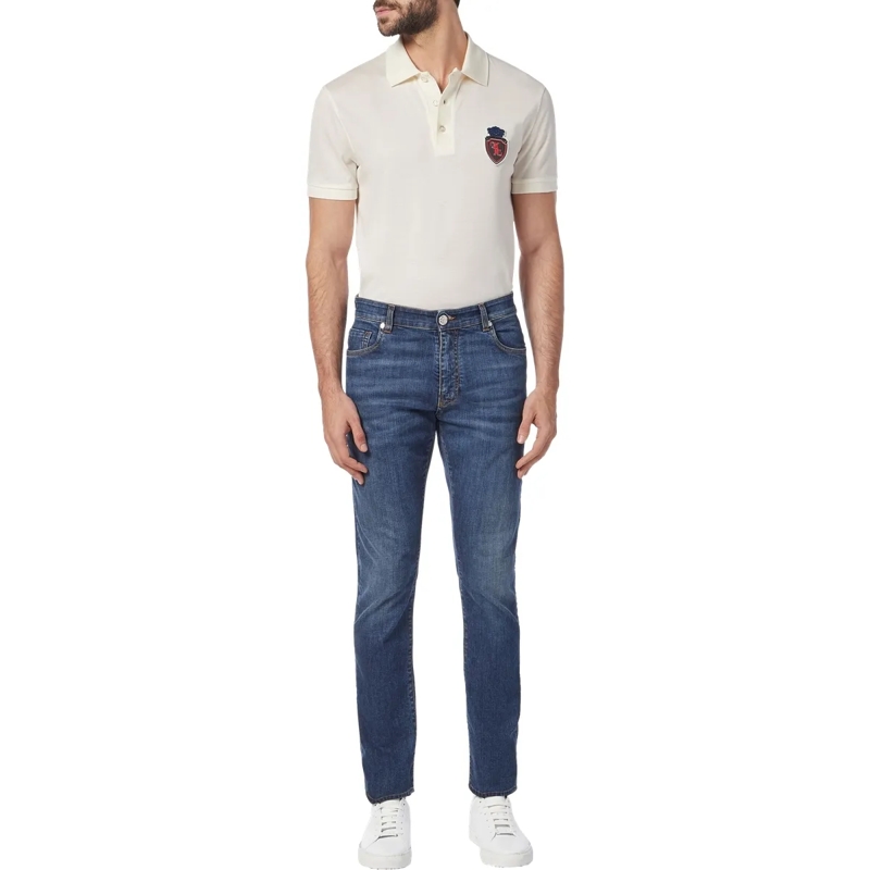BILLIONAIRE Jeans mit geradem Bein Jeans Regular Fit Baroque blau(Image 3)
