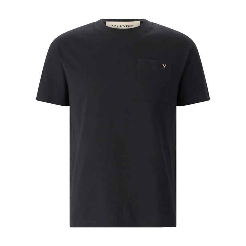 Valentino Garavani T-Shirt T-Shirt mit Logo-Detail weiß(Image 5)