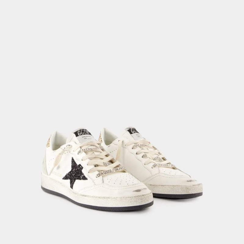 Golden Goose Lage-top sneaker Ballstar Sneakers - Leather - White White(Image 3)