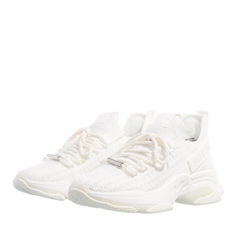 Steve Madden Low-Top-Sneaker Mileage White/White(Image 3)