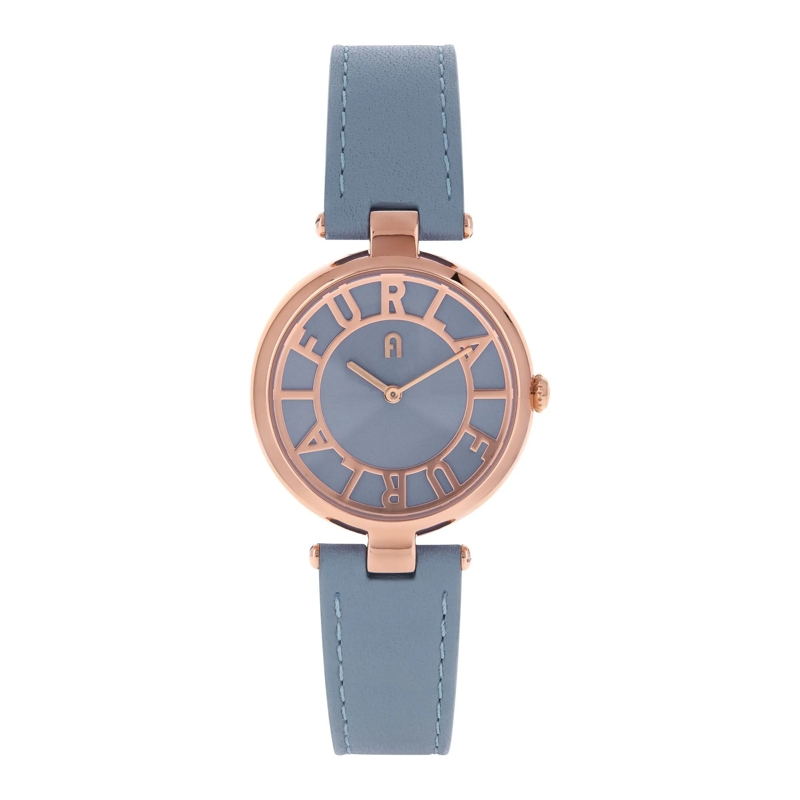 Furla Quarzuhr Analoge Uhr Furla New Club blau