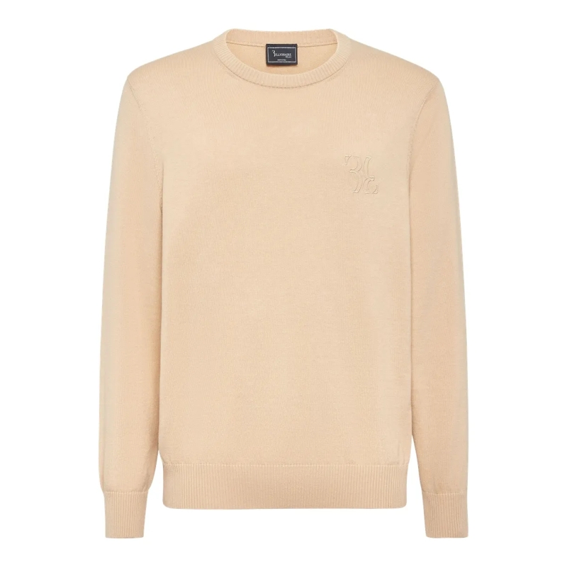 BILLIONAIRE  Pullover Rundhalsausschnitt Ls Love beige