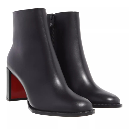 Christian Louboutin Ankle Boots Leather Black Stiefelette