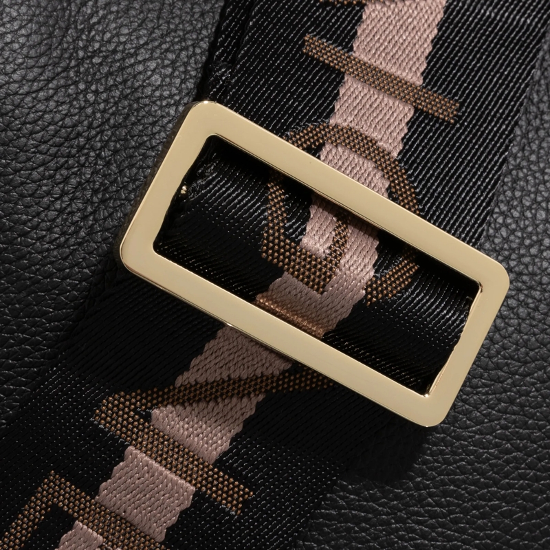AIGNER Crossbody Bag Zita - Webbing Strap Black Coloured(Image 9)