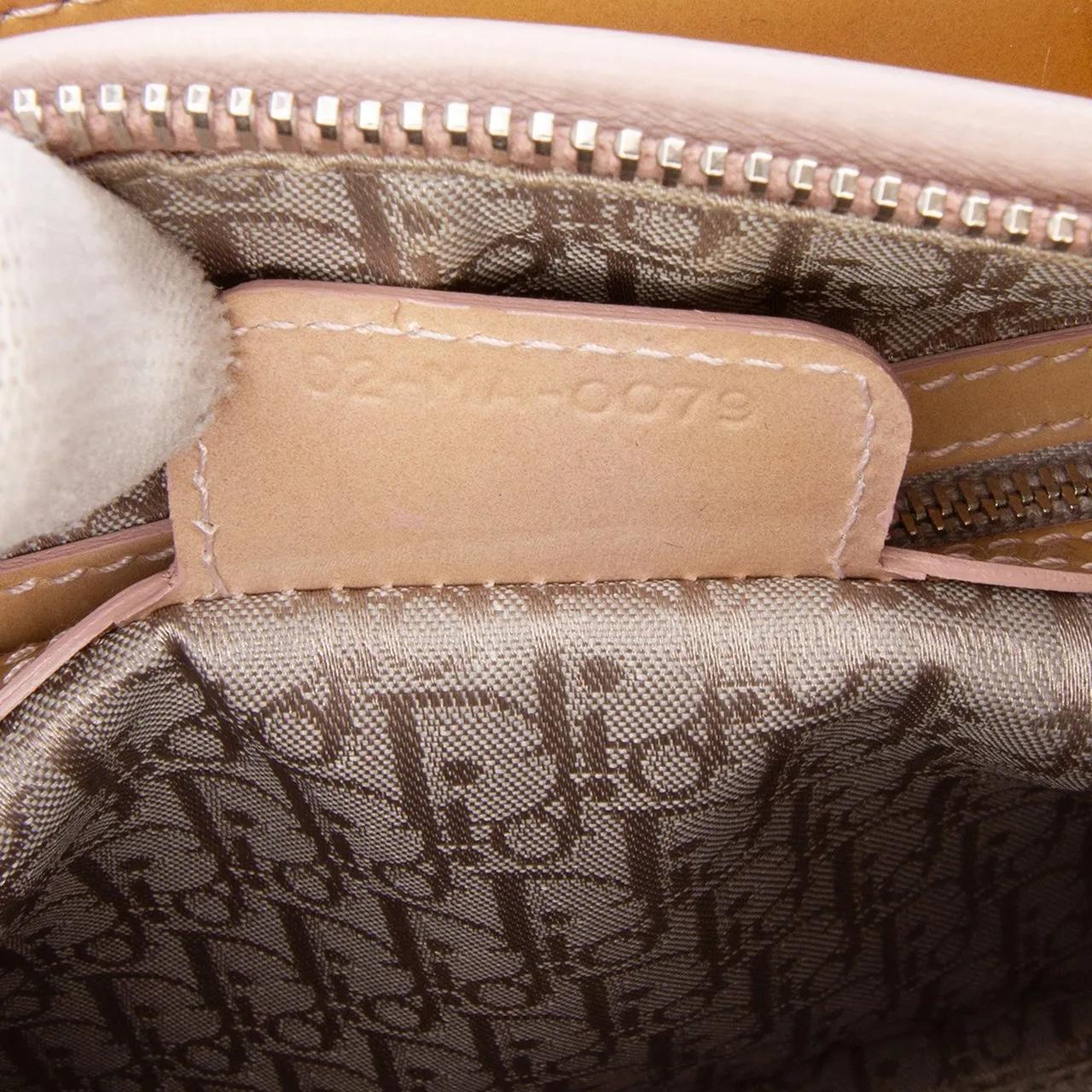 Thumbnail - Christian Dior Hobo Bags - Medium Patent Cannage Lady Dior - Gr. unisize - in Braun - für Damen