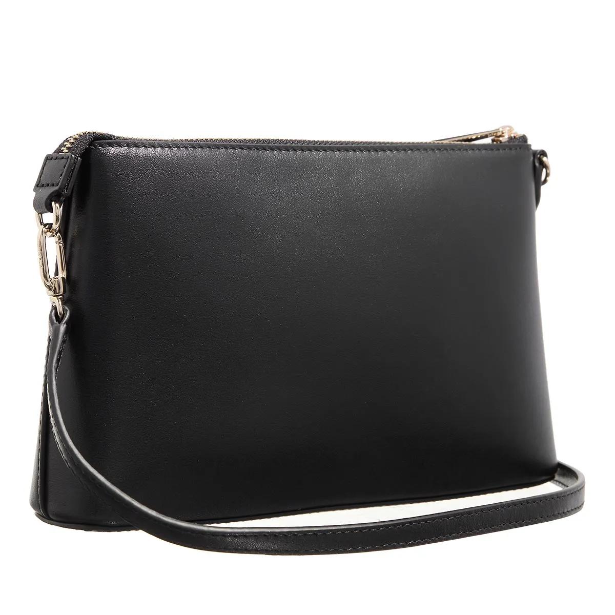 Furla Elegante Diamante Mini Tas met Rits Black Dames