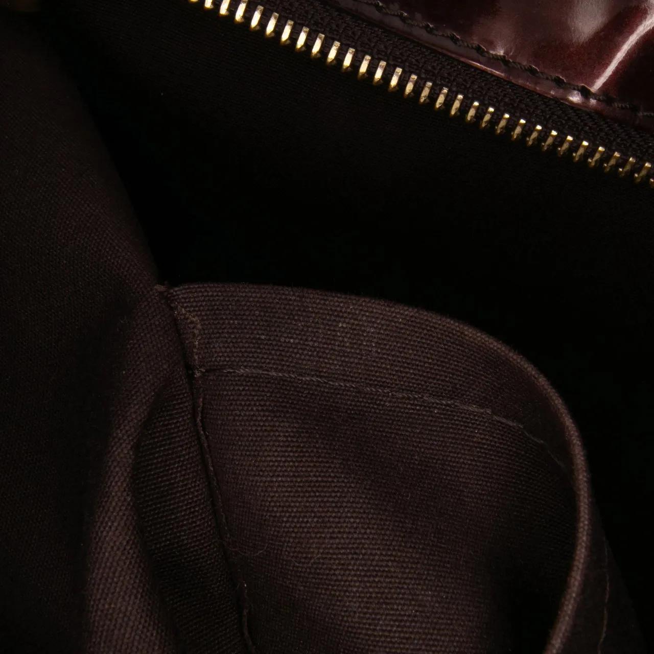 Thumbnail - Louis Vuitton Shopper - Monogram Vernis Brentwood - Gr. unisize - in Orange - für Damen