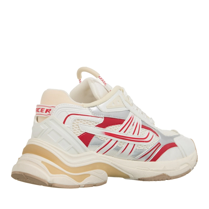 Ash Low-Top-Sneaker Race01 White/Silver/Aura(Image 4)