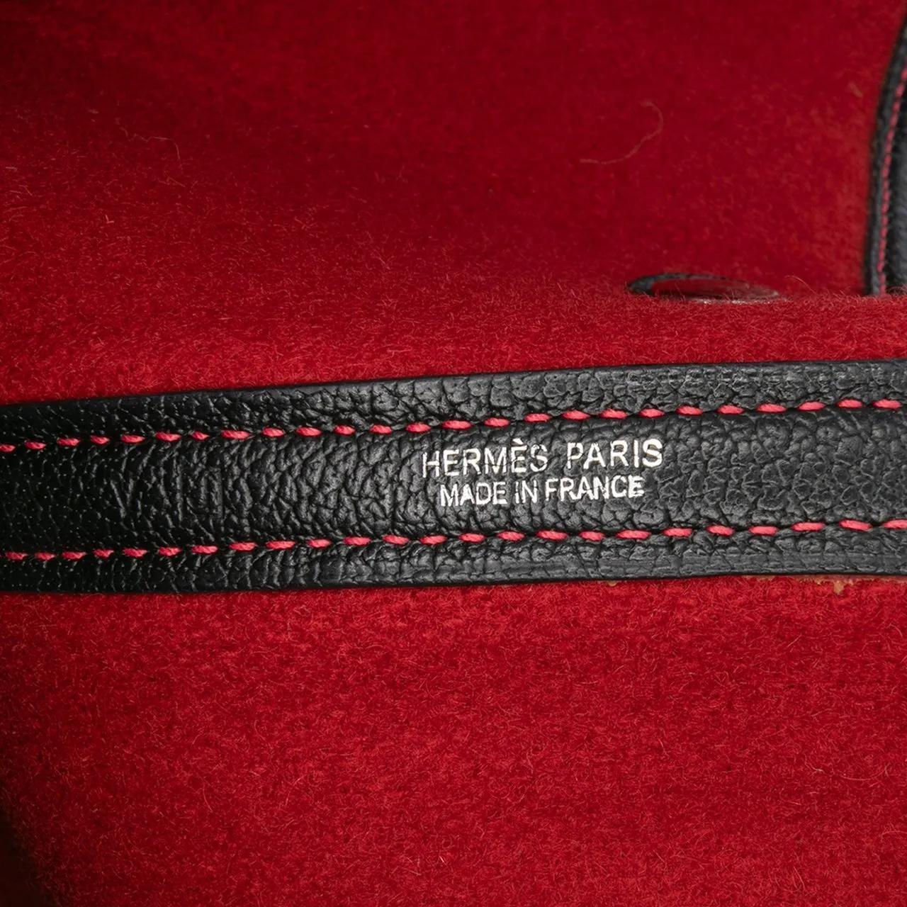 Thumbnail - Hermès Weekender - Ribbed Wool and Negonda Garden Party Voyage 49 - Gr. unisize - in Rot - für Damen