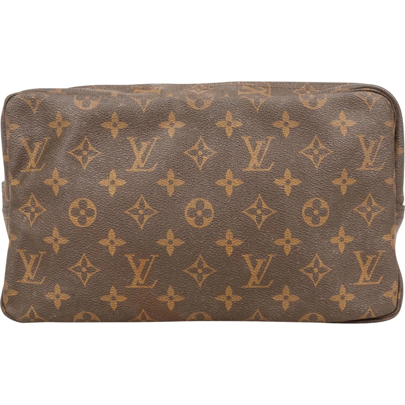 Louis Vuitton Tote Louis Vuitton Canvas Monogram Trousse Toilette 28  braun