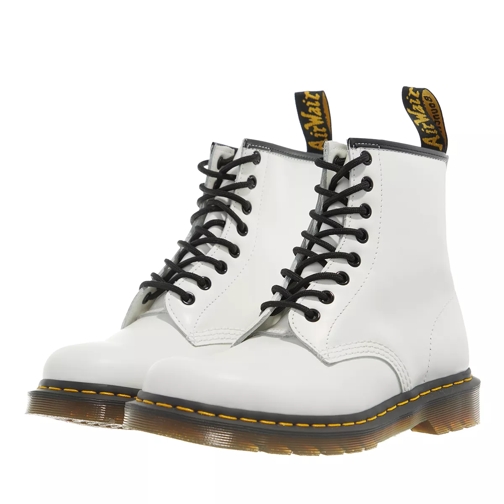 Dr. Martens 1460 Smooth Boot Leather White Bottes à lacets