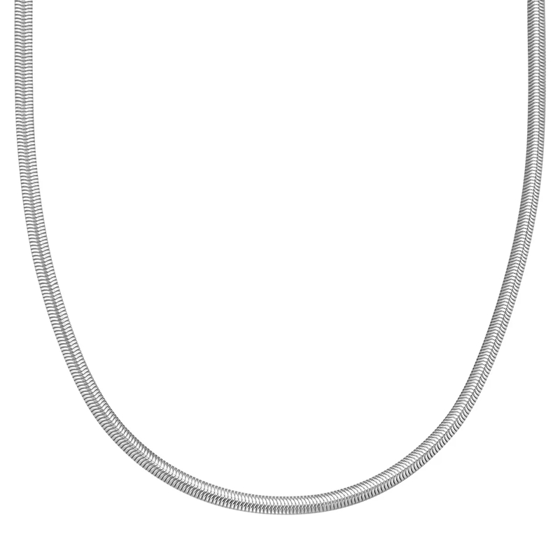 Glanzstücke München Mittellange Halskette Sterling Silber Halskette silber