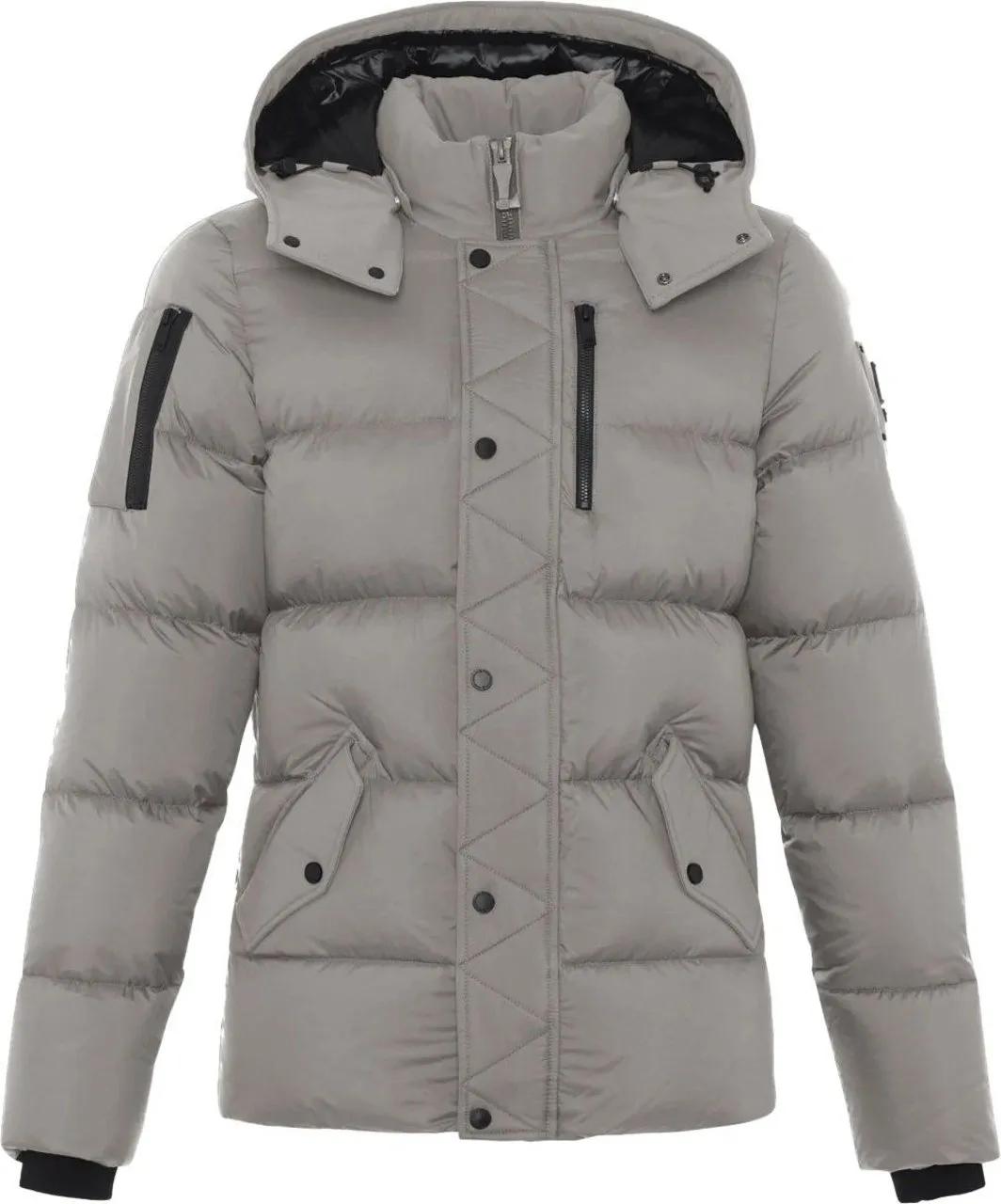Thumbnail - Moose Knuckles - Everest 3Q Puffer Jacket Dusk - Größe XL - taupe