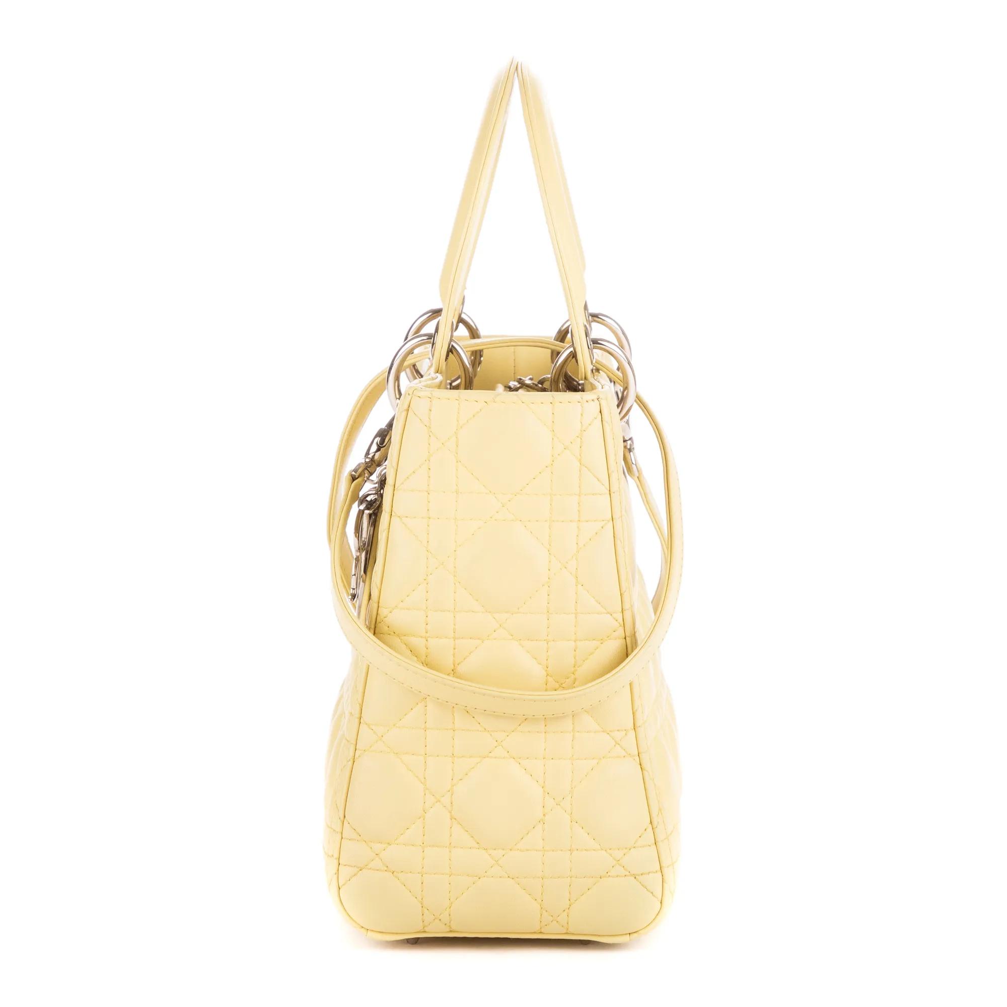 Thumbnail - Christian Dior Crossbody Bags - Medium Lady-D - Gr. unisize - in Creme - für Damen