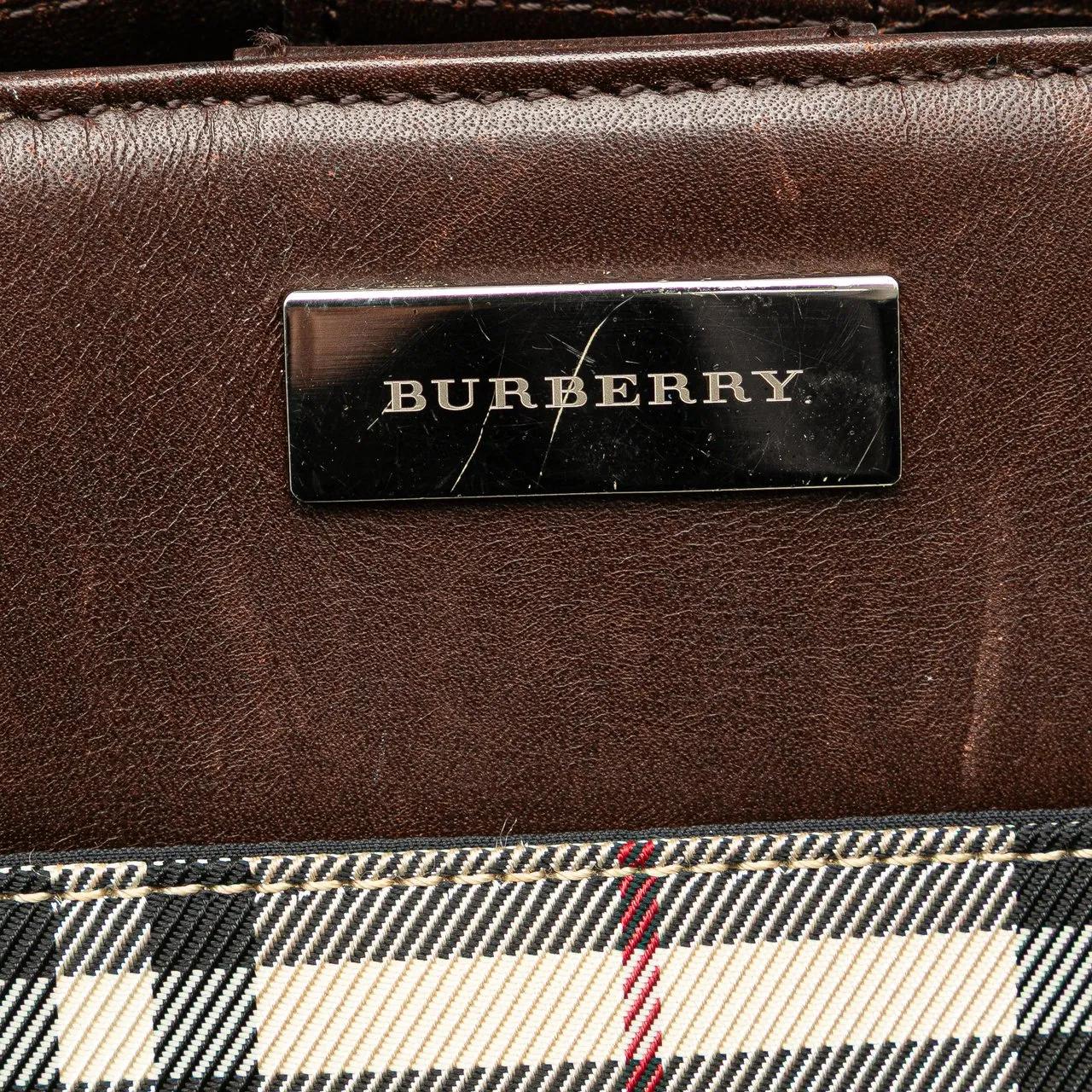 Thumbnail - Burberry Shopper - House Check Canvas Tote - Gr. unisize - in Braun - für Damen