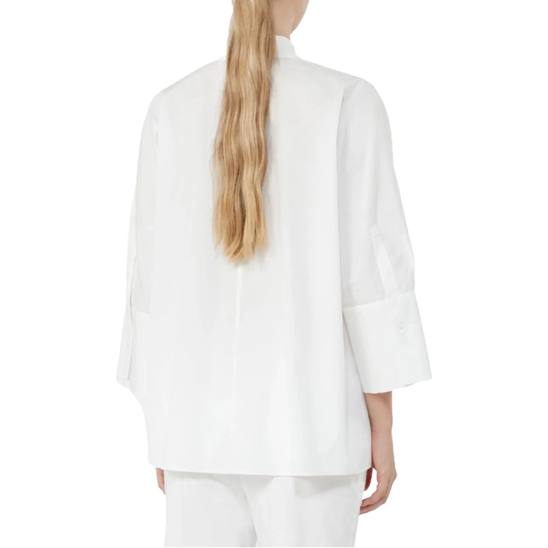 Max Mara Bluse Max Mara Weekend Wkdhudson Blouses Wit 26151111126 weiß(Image 3)