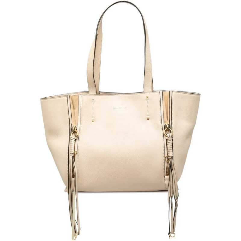 Chloé Shopper Large Leather Milo Shopping Tote braun