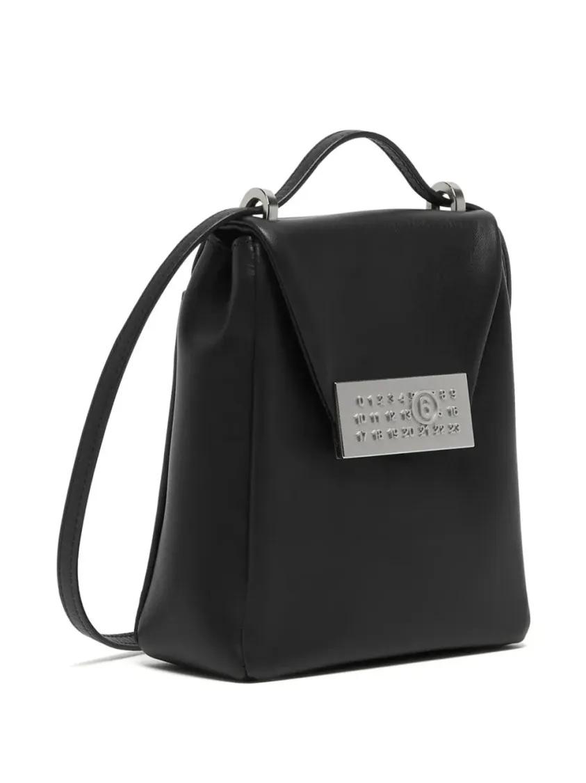 MM6 Maison Margiela Hobo bags Small Numeric Shoulder Bag in zwart