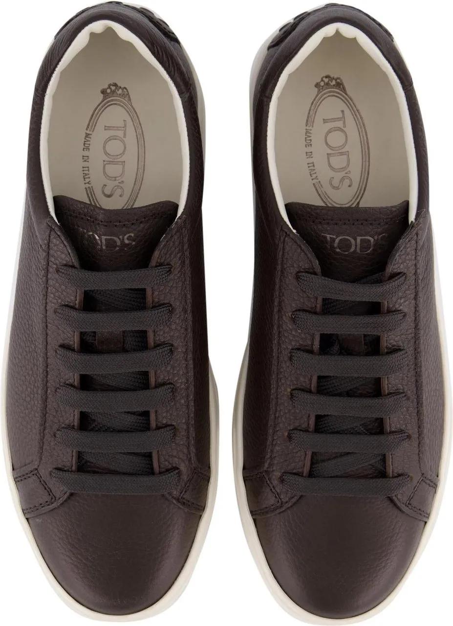 Thumbnail - Tod's Low-Top Sneaker - Heren 04L Cassetta Sneaker Bruin - Gr. UK_6 - in Braun - für Damen