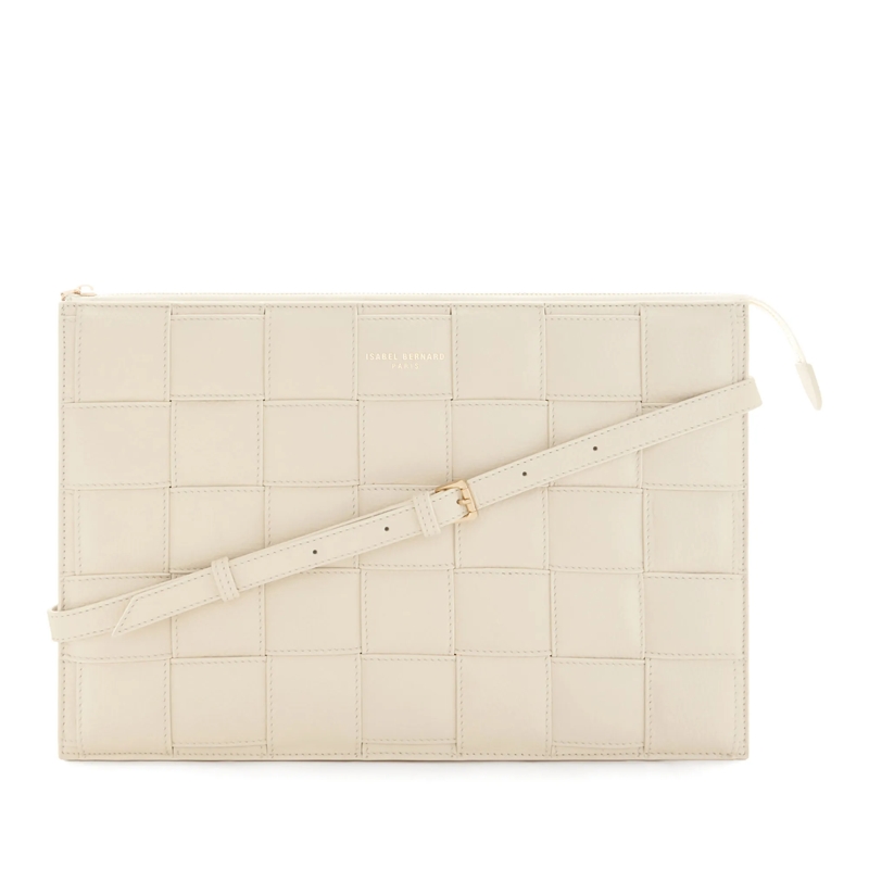Isabel Bernard Sacoche pour ordinateur portable Honoré Cosette me Laptop Hülle Beige