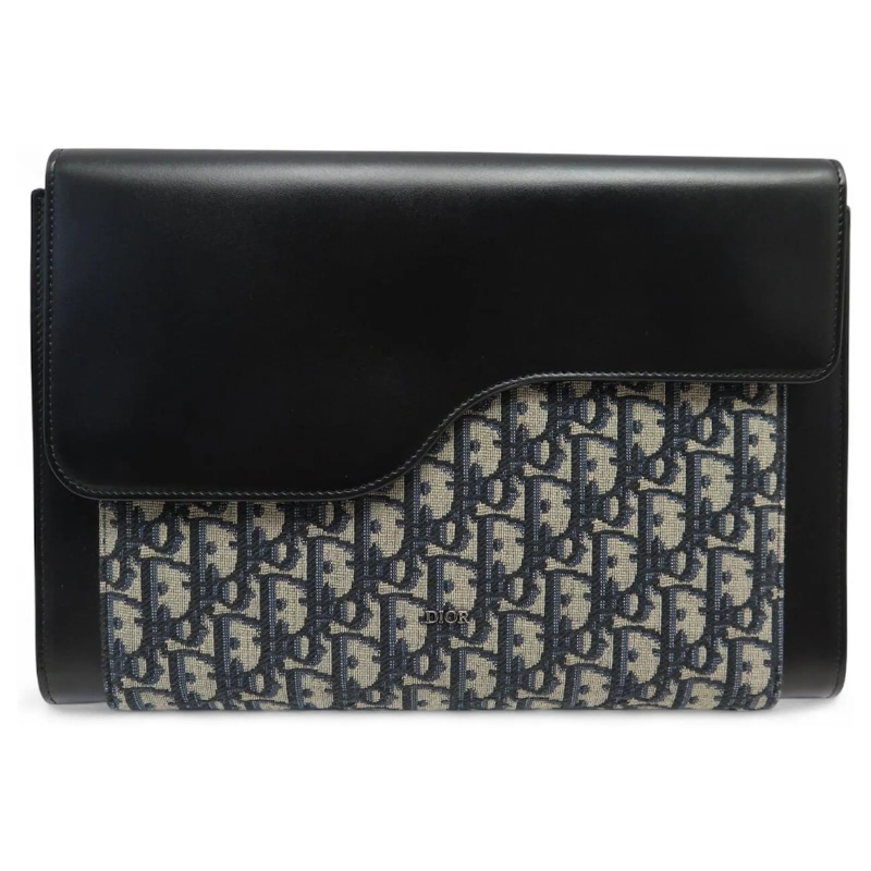 Christian Dior Pochette NEUE DIOR SADDLE POUCH IPAD OBLIQUE TOILE HANDTASC mehrfarbig