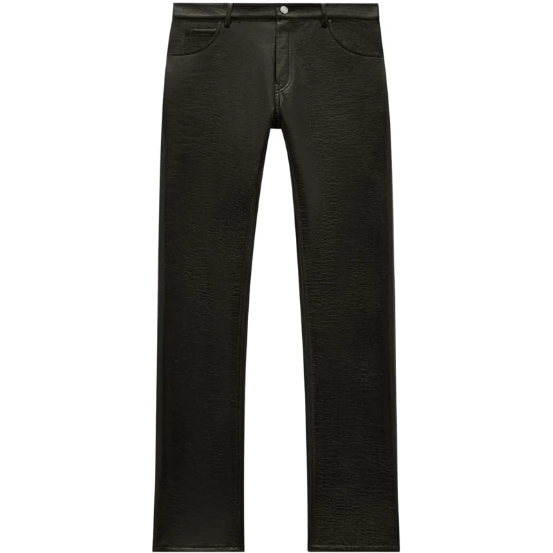 Courrèges Jeans à jambe droite Trousers Blue blau
