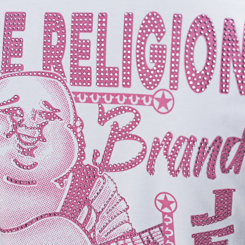 True Religion T-Shirt T-Shirt BUDDHA weiss(Image 5)