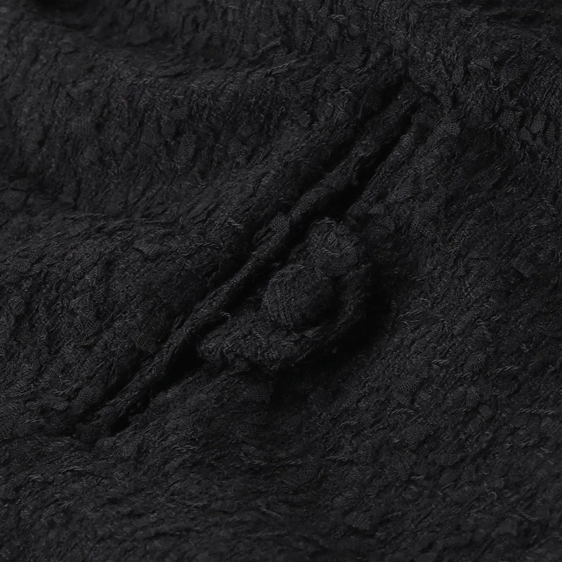 Magda Butrym Minijupe Minirock aus Woll-Mix schwarz(Image 6)