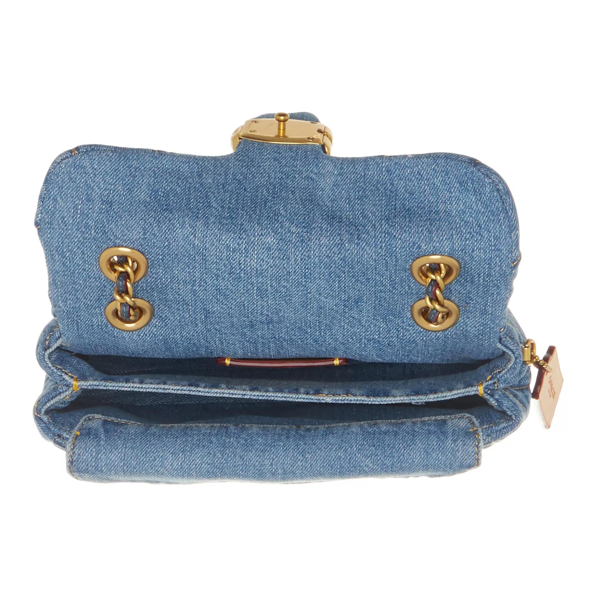 Coach Crossbody bags Qlt Dnm Tabby Sb 20;Brass Ind in blauw