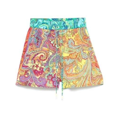 Alemais Legere Shorts Ceto Spliced Shorts Multicolor